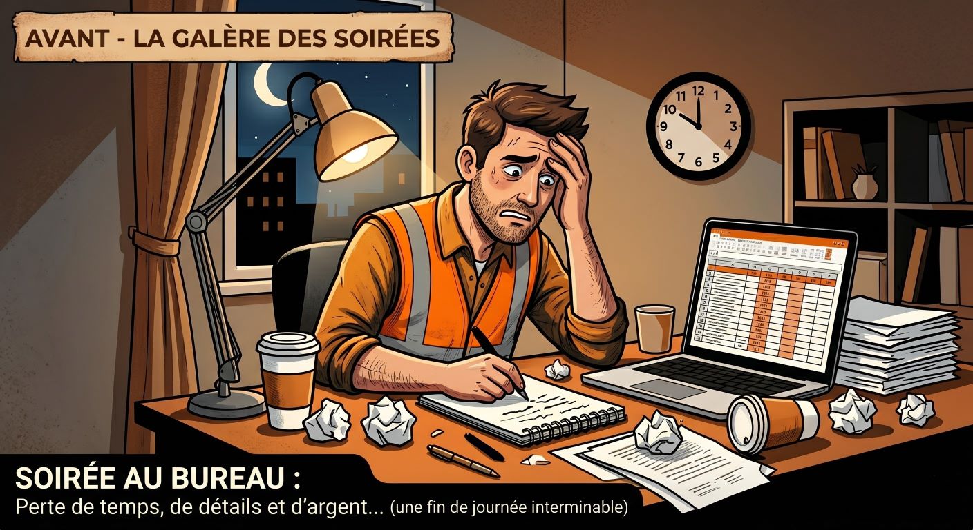 Compte-rendu de chantier